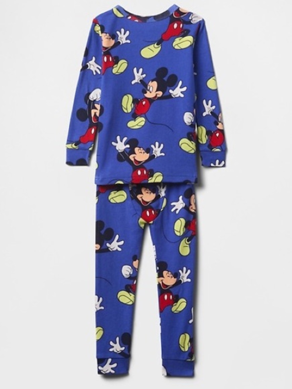 GAP Kids Mickey Mouse Themed Pajama Set Sz 4
